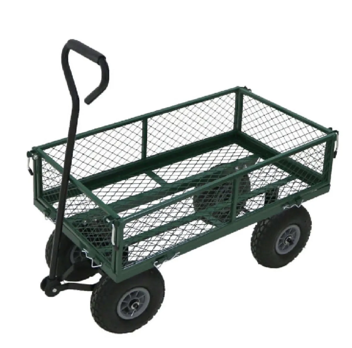 NEW Heavy Duty Metal Garden Cart Trolley - Image 1