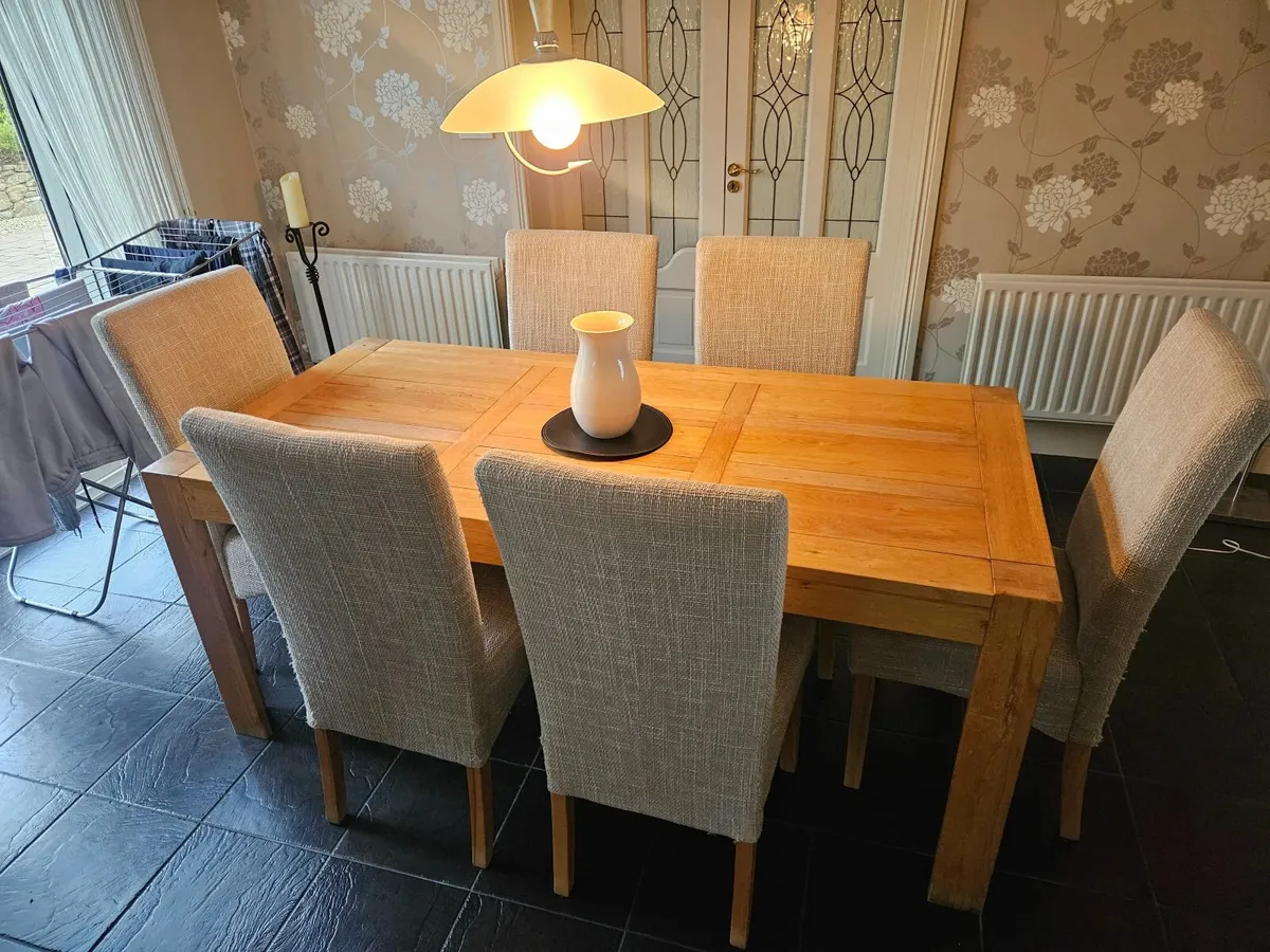 Table and chairs
