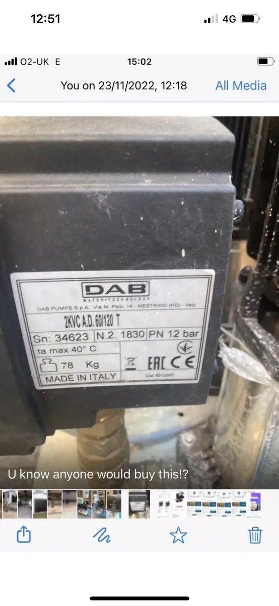 Twin booster pump set - Image 1