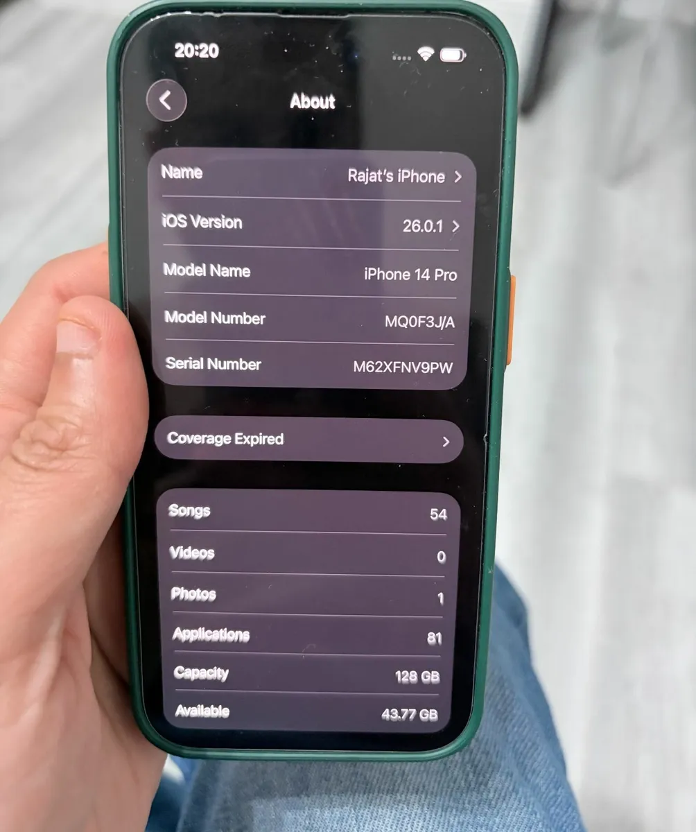 Apple Iphone 14 Pro Deep Purple 128GB - Image 4