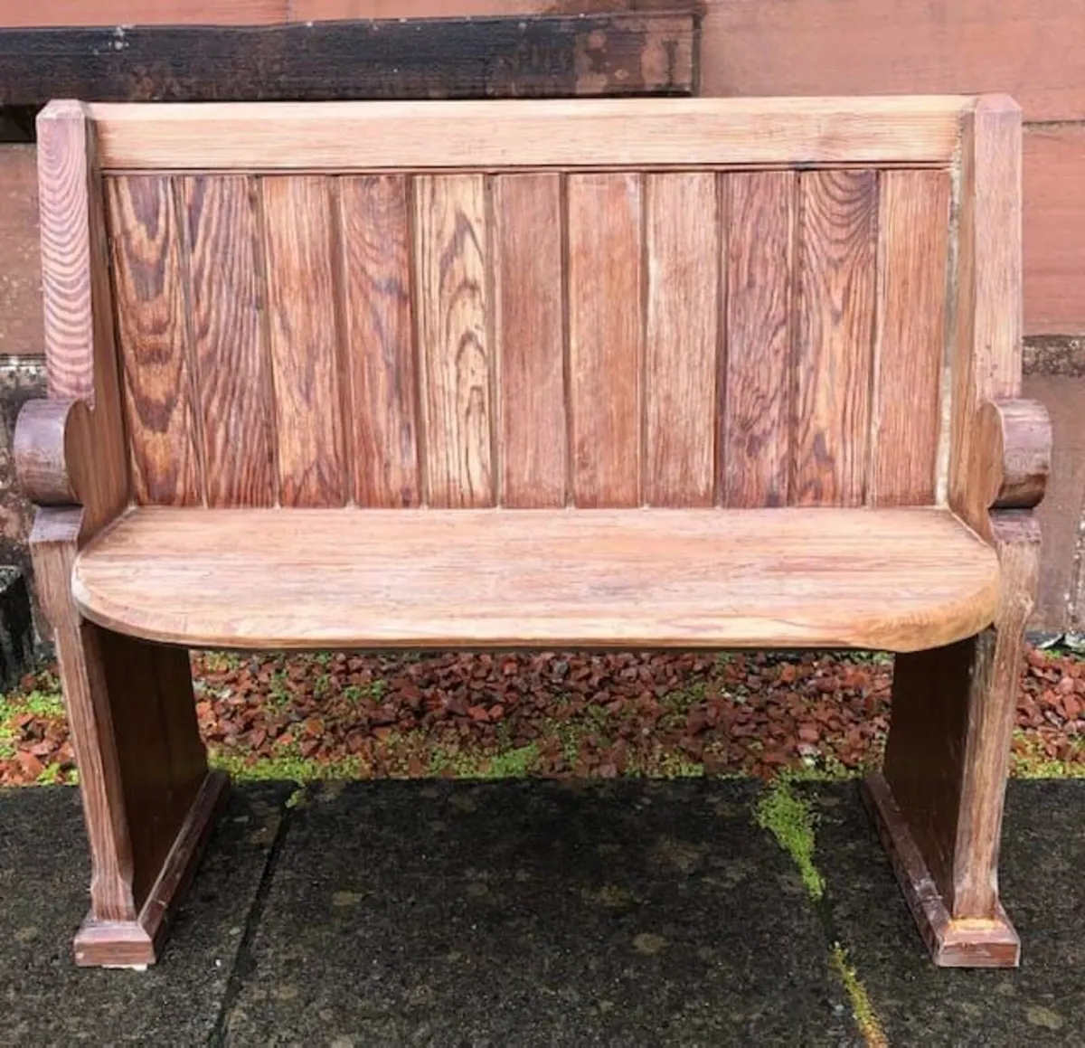 Small Pitch church Pew - Image 1
