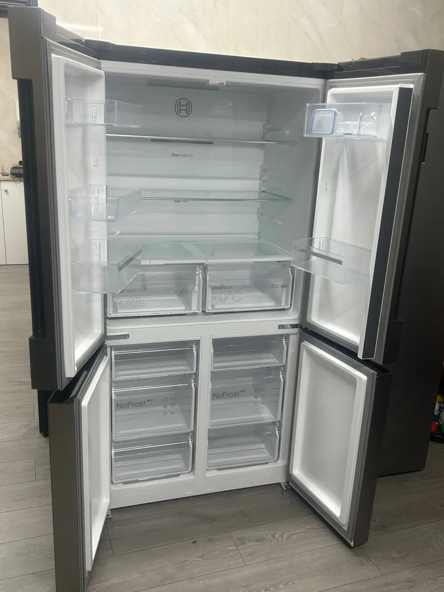 American style Fridge freezer stainless steel - Image 1