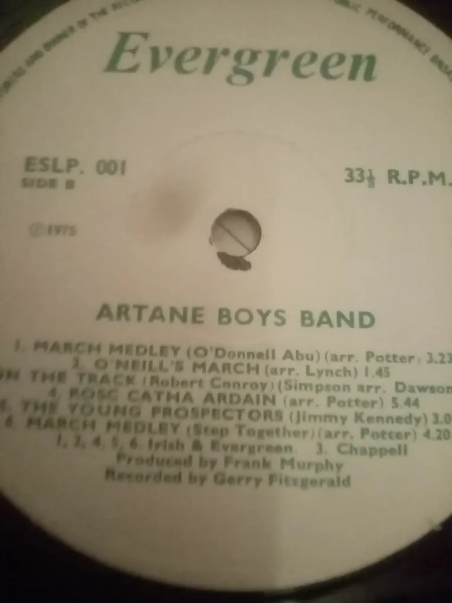 1970s Artane Boys Band Vinyl Album. - Image 2
