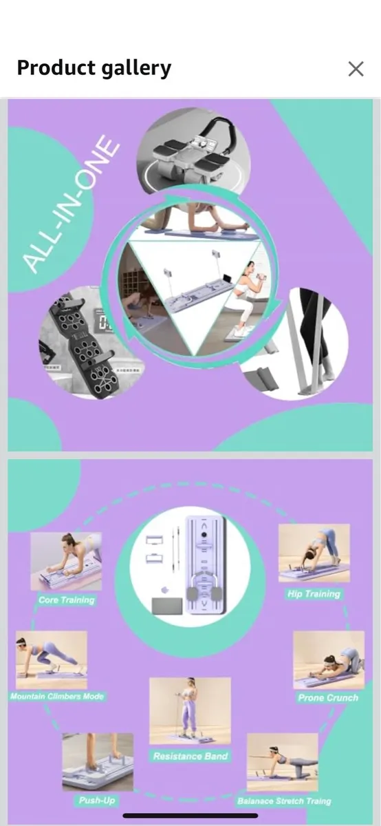 Foldable Pilates Reformer Board - Image 2