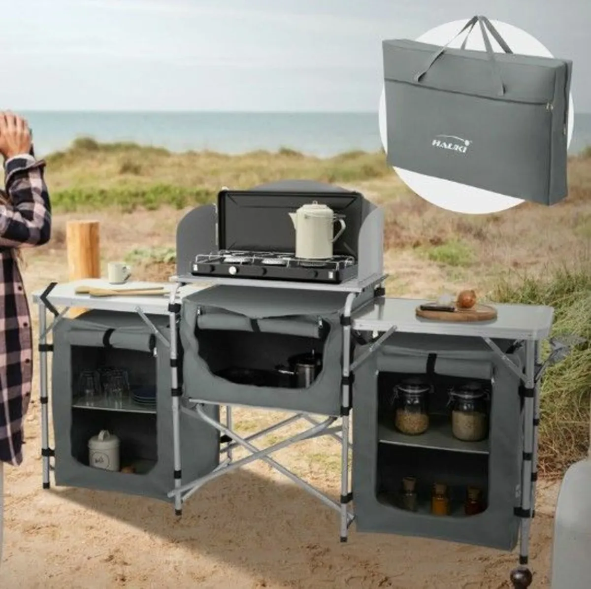 Camping kitchen foldable - Image 1