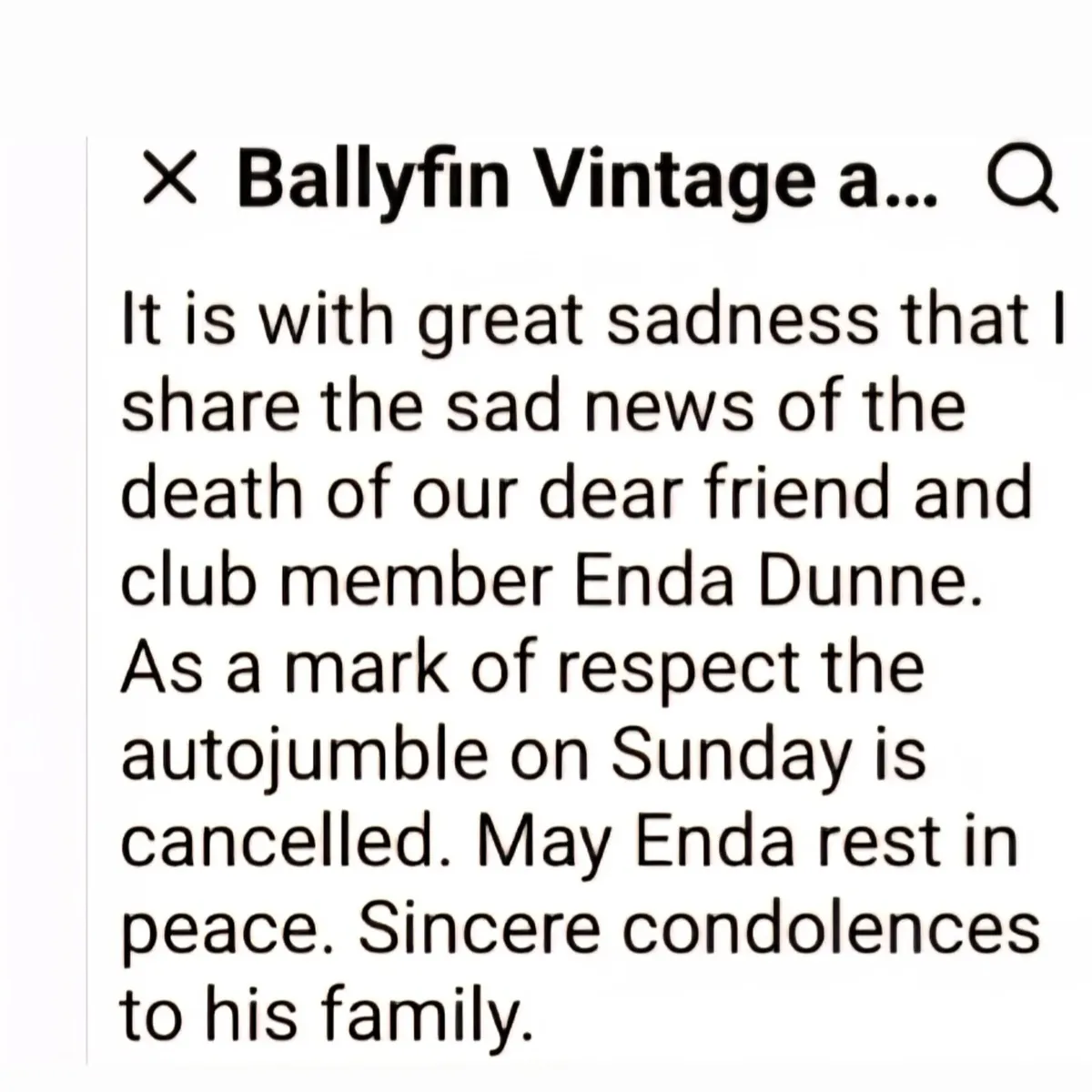 CANCELLED Auto jumble 19th Oct Ballyfin - Image 3