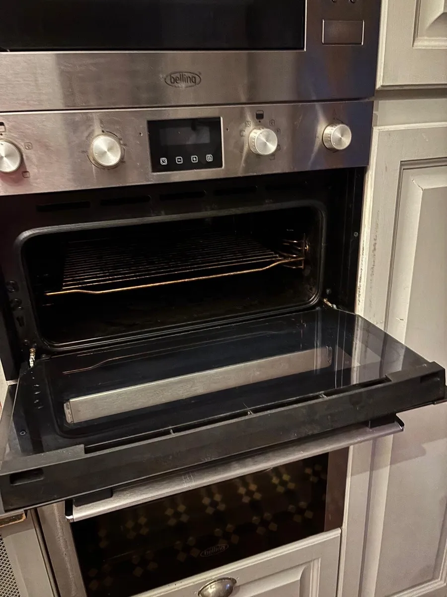 Belling integrated microwave and double oven - Image 3