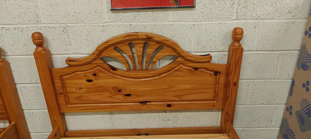 Solid Pine Double Beds - Image 4