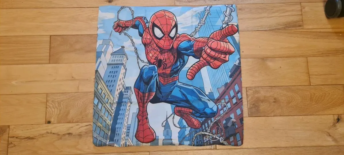 Spiderman cushion cover