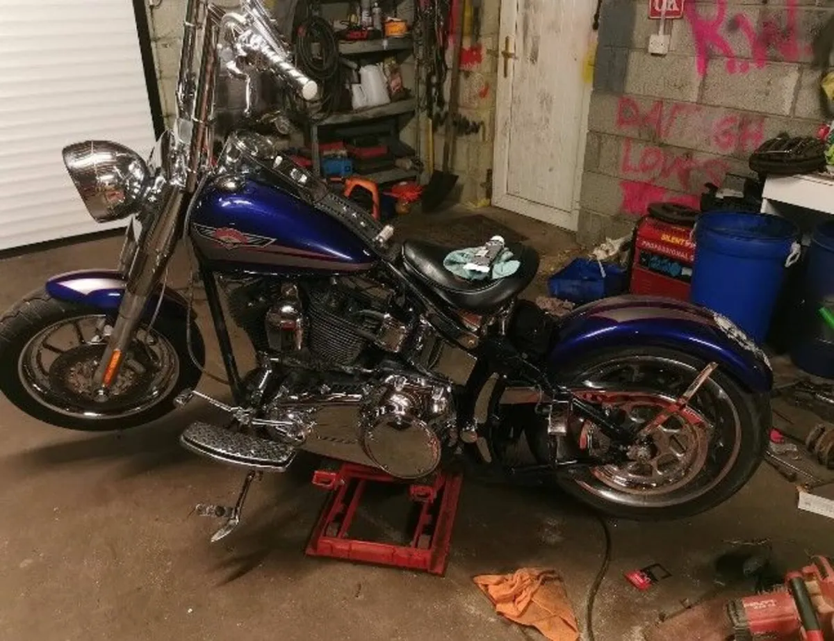 HARLEY DAVIDSON custom fat boy 2007 - Image 3