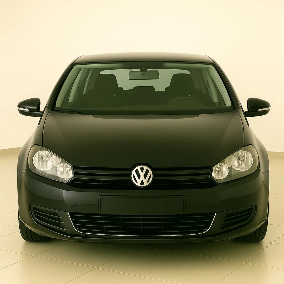 Volkswagen Golf 2010 Black - Image 1