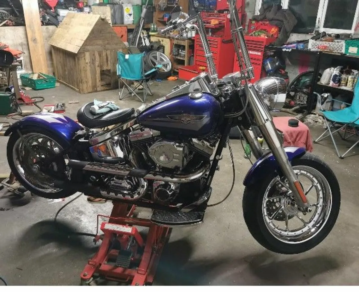 HARLEY DAVIDSON custom fat boy 2007 - Image 1