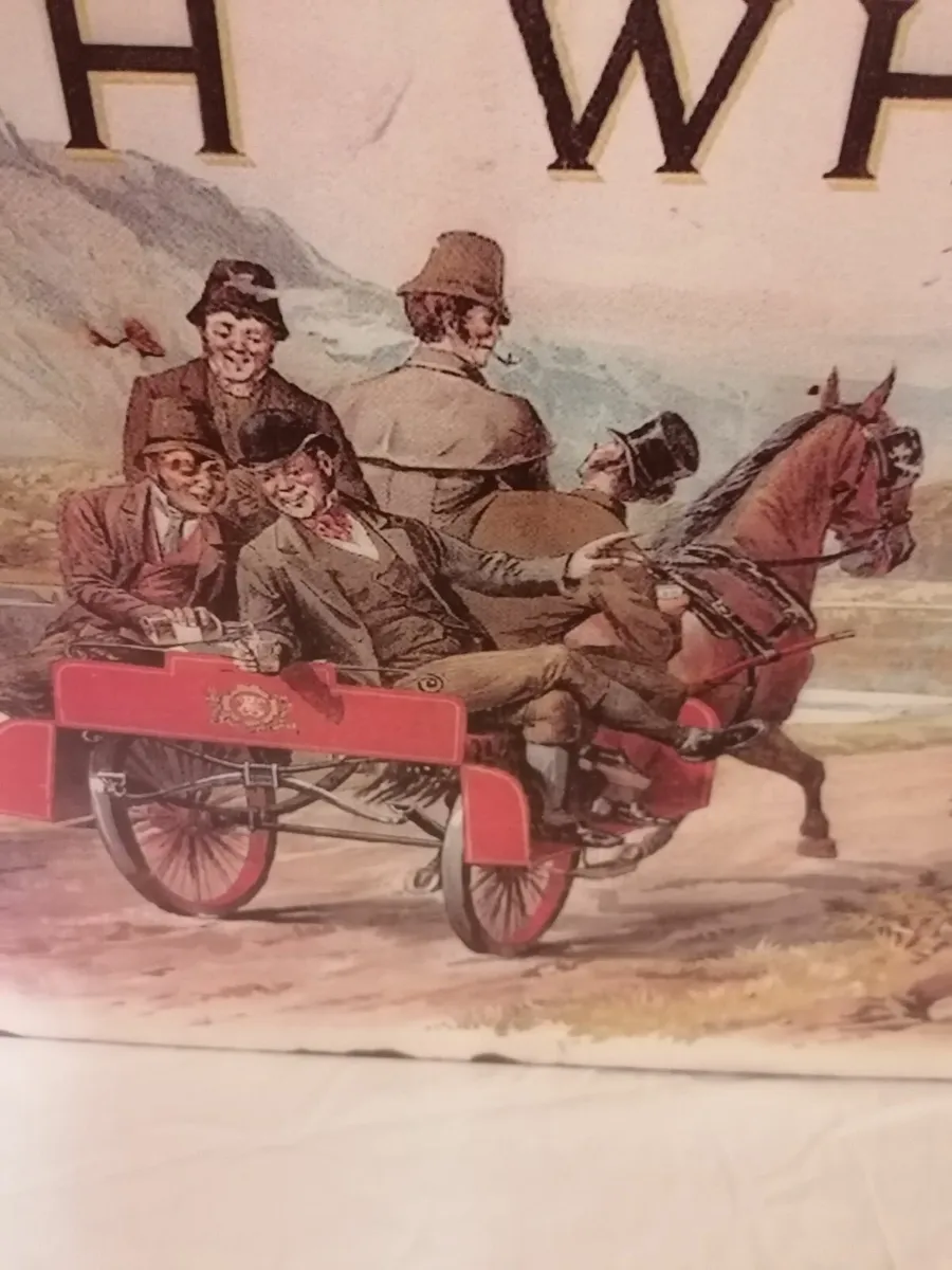 Vintage Style Allman's Whiskey Bandon Metal Sign - Image 4