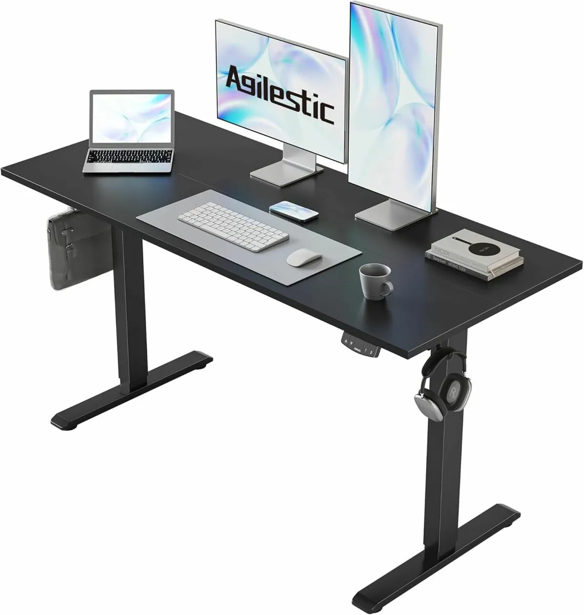 Electric Standing Desk Office 120x60cm  Adjustable - Image 1
