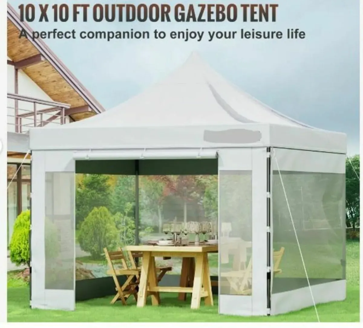 Gazebo Pop Up Tent 3x3m  Waterproof  Tent - Image 1