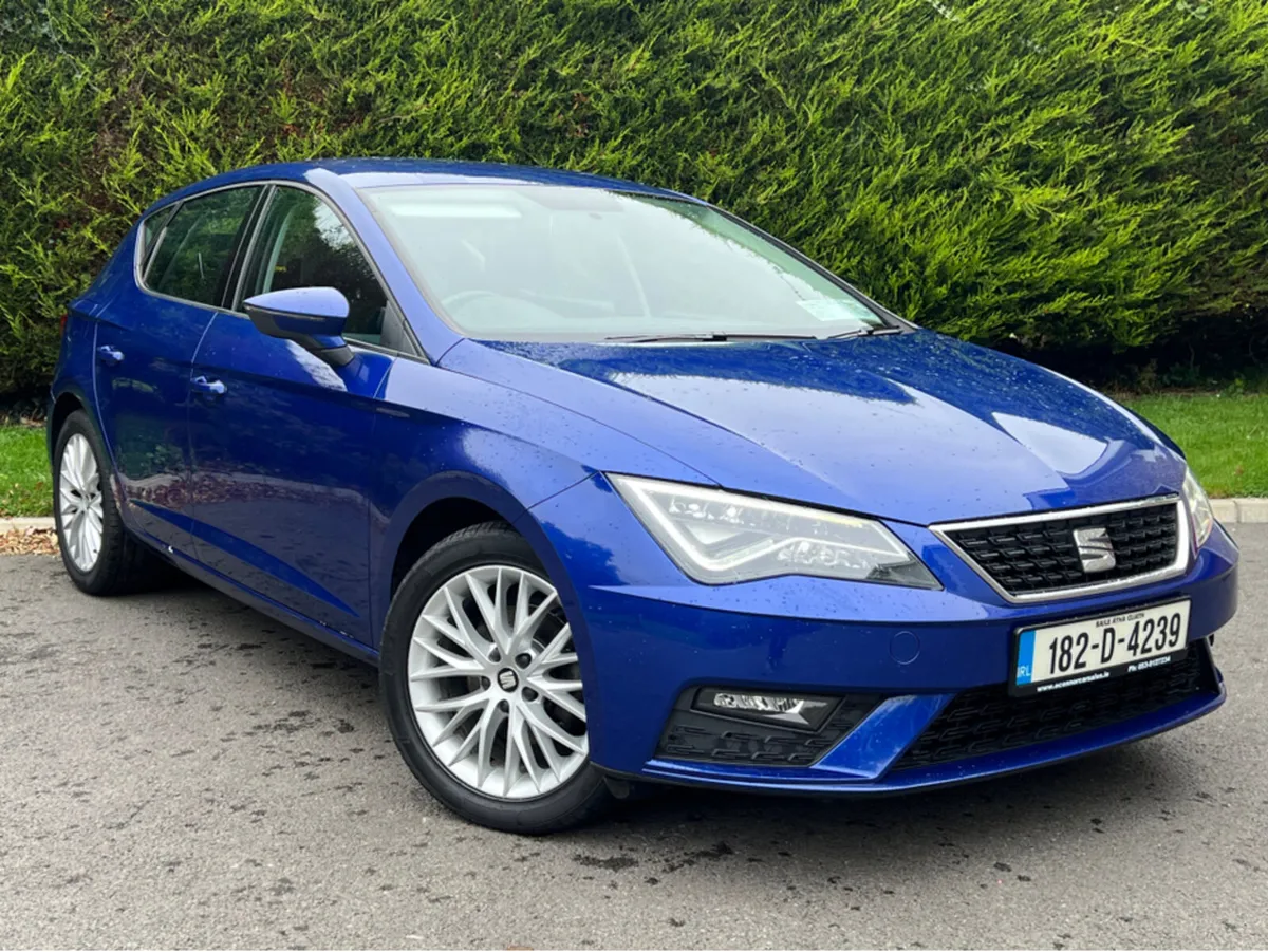SEAT Leon 2018 SE 1.6 TDI 115HP MANUAL 5DR FINANCE - Image 1