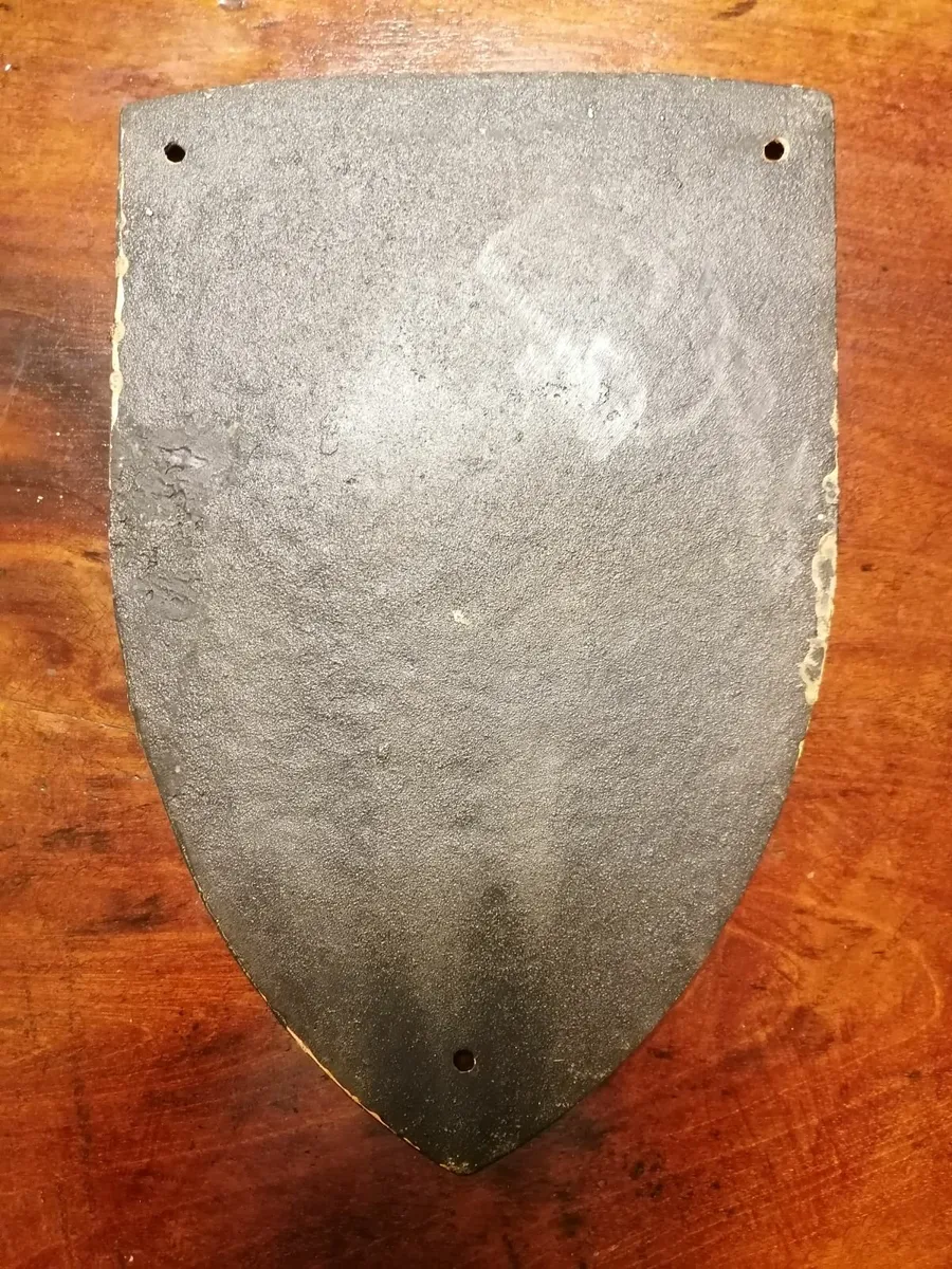 Cast Iron Power's Whiskey Crest Hand-Painted - Image 4