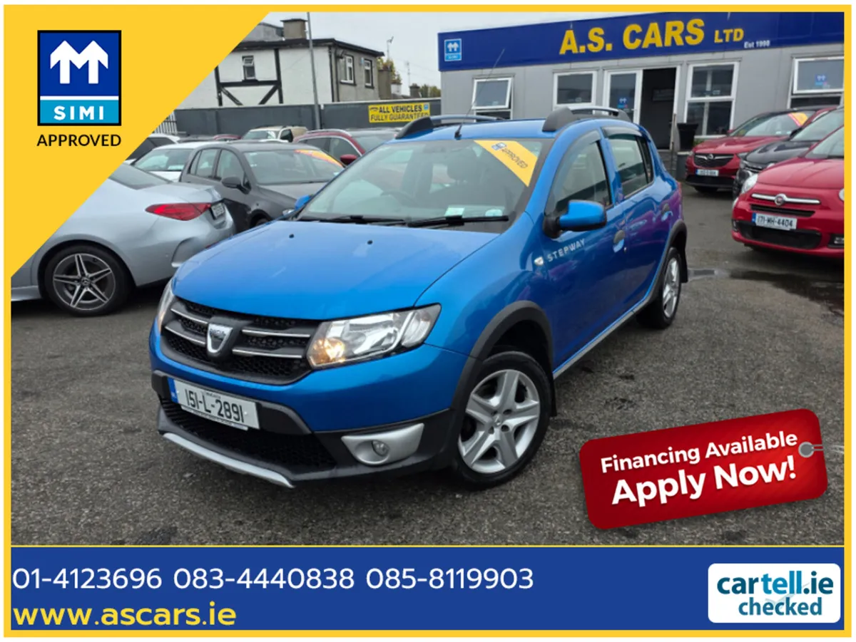 Dacia Sandero STEPWAY SIGNATURE 1.5 ** IRISH CAR - Image 1