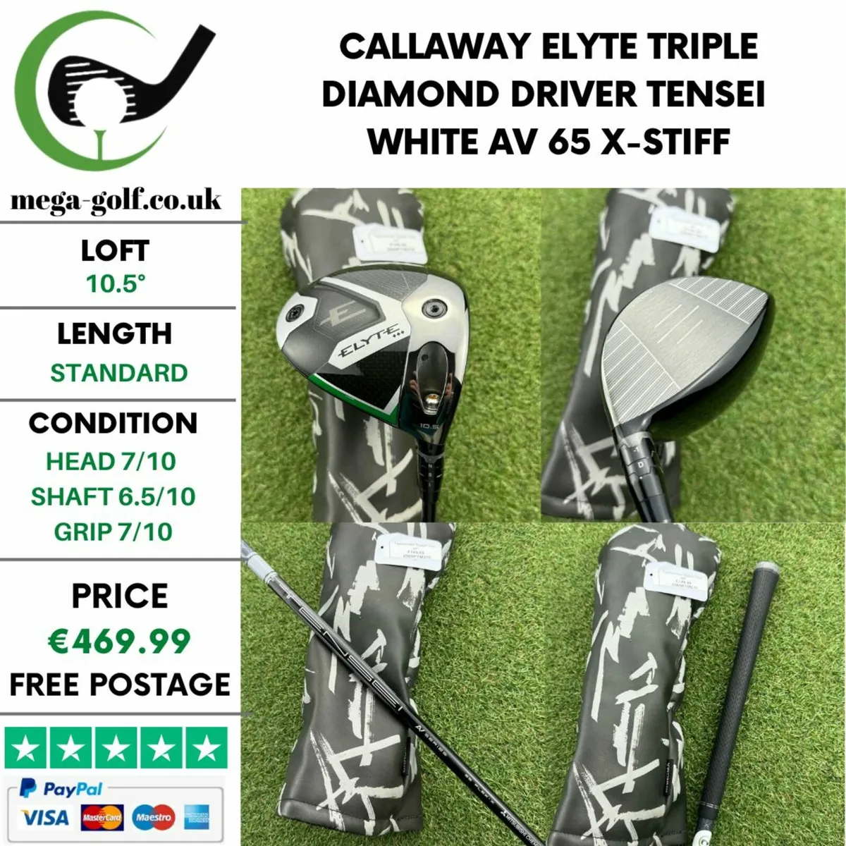 Callaway Elyte Triple Diamond Driver / 10.5° - Image 1