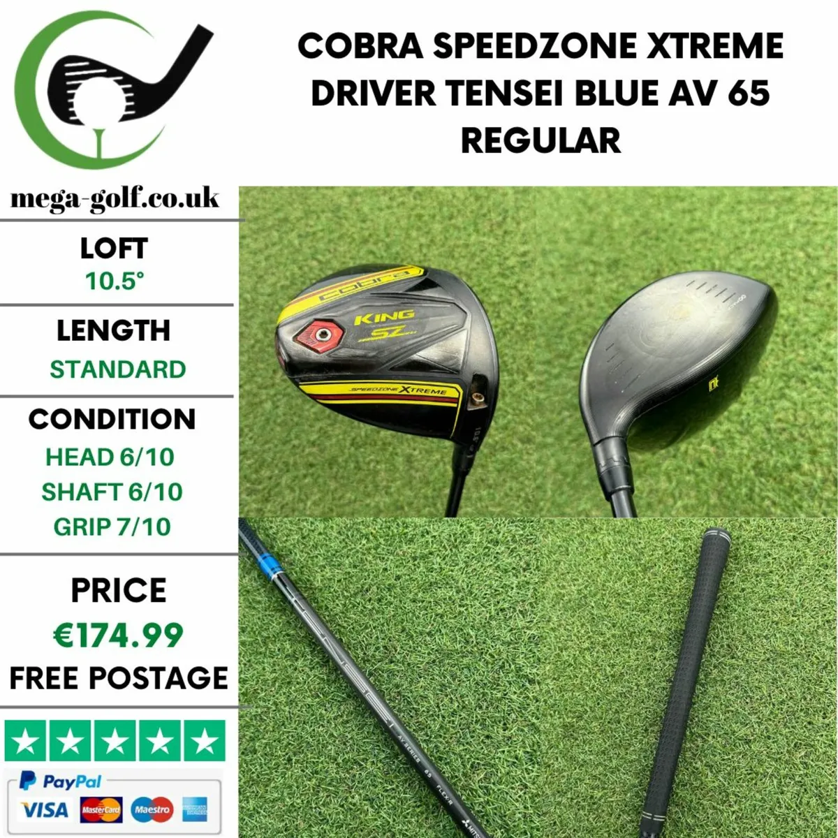 Cobra Speedzone Xtreme Driver / 10.5° / Regular - Image 1