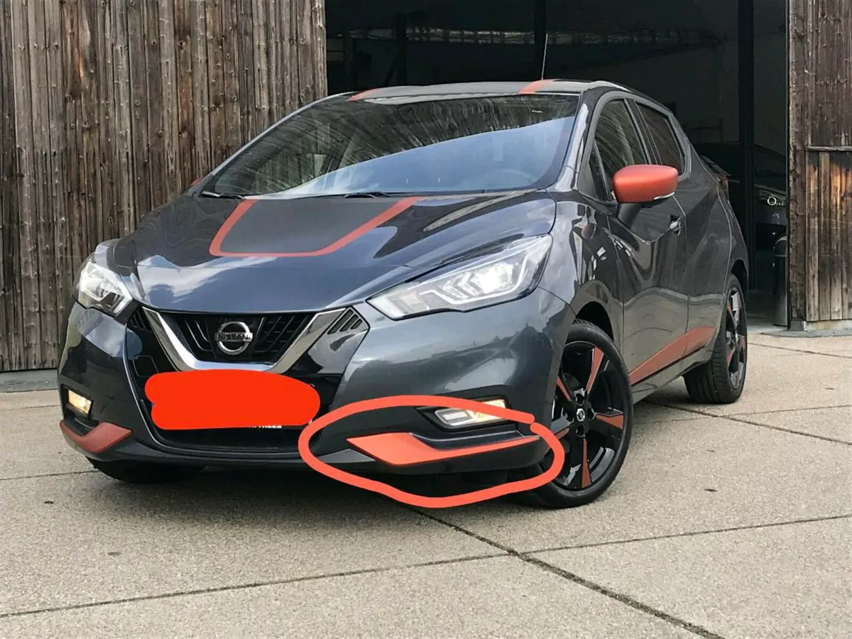 WANTED! Nissan Micra Orange Finishers front bumper