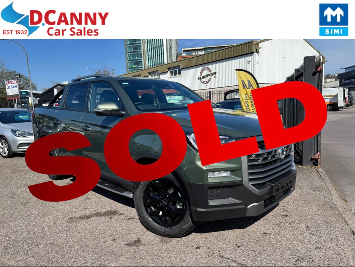 KGM Musso 2.2 PICK UP 5 SEATER COMMERCIAL 4WD 200 - Image 1