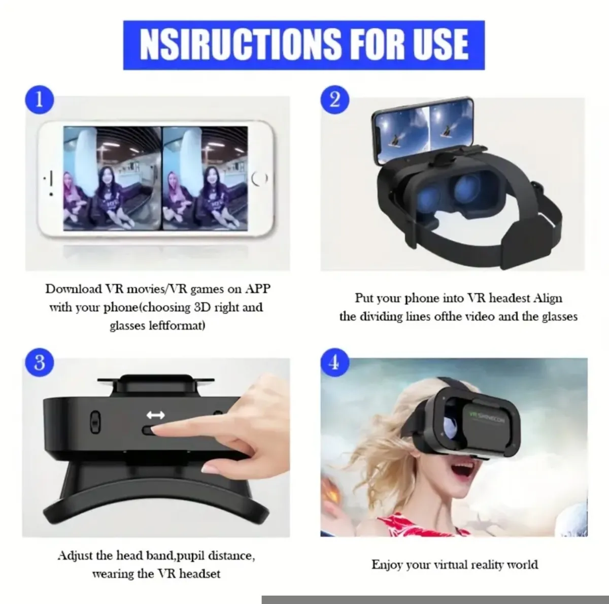 🕶️ VR SHINECON Virtual Reality Glasses – Brand Ne - Image 3
