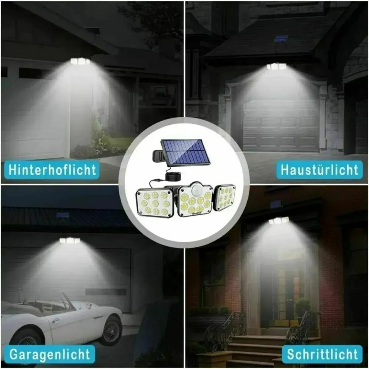 Motion Sensor Solar Lights for Outdoor Garden Use - Image 3