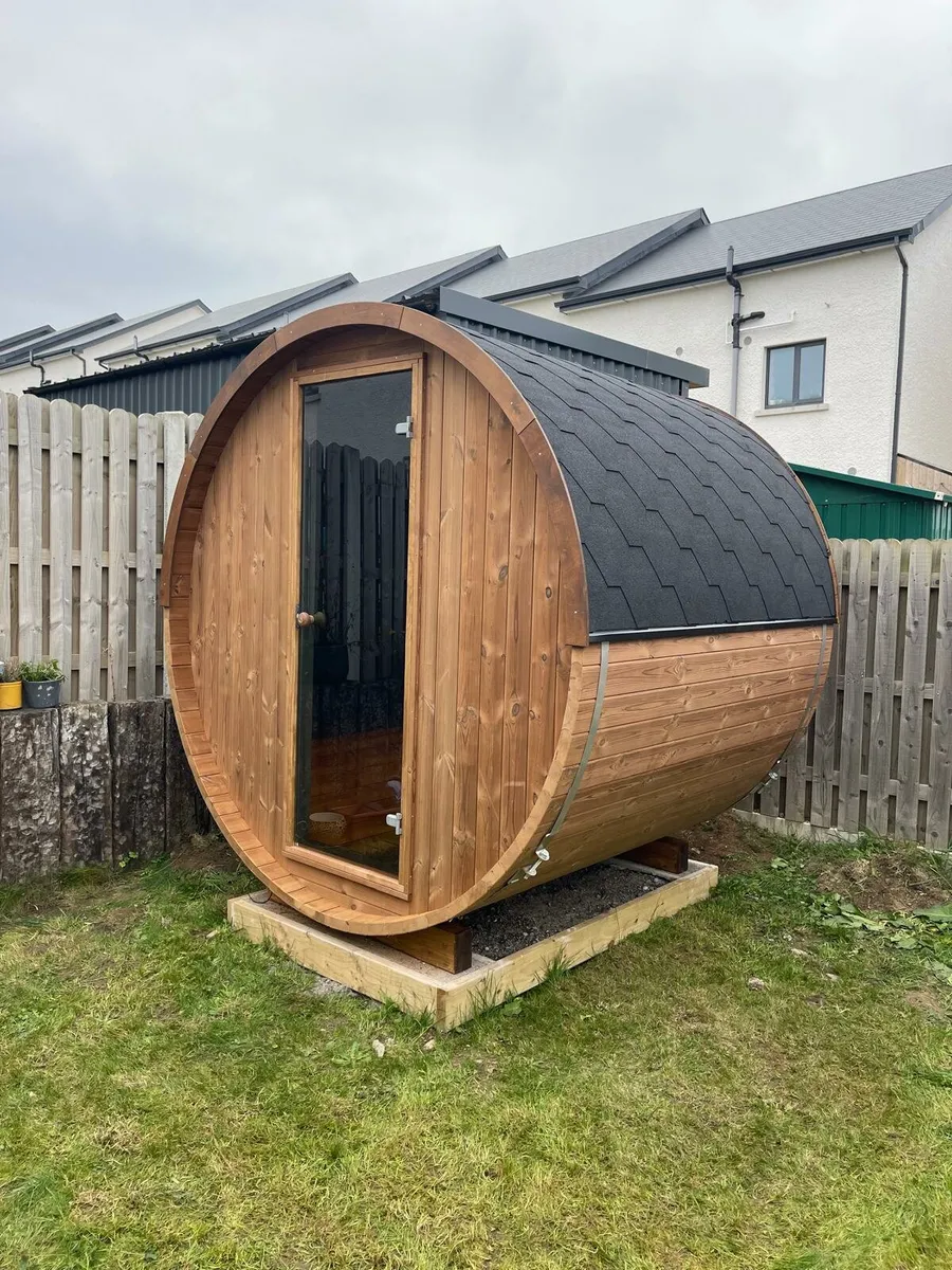 Thermowood Barrel Sauna 2m - Image 1