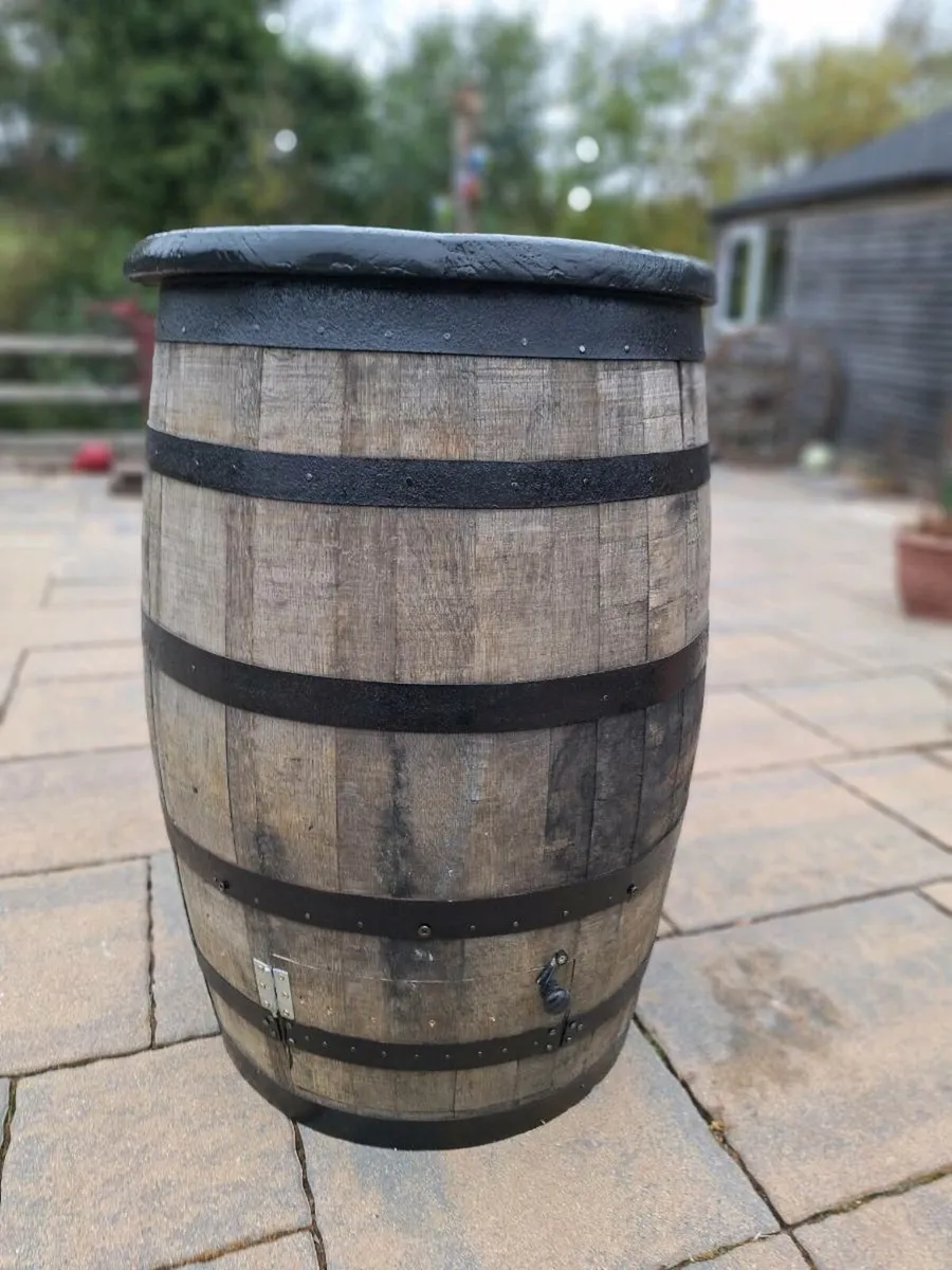 Oak barrel coal bunker - Image 2
