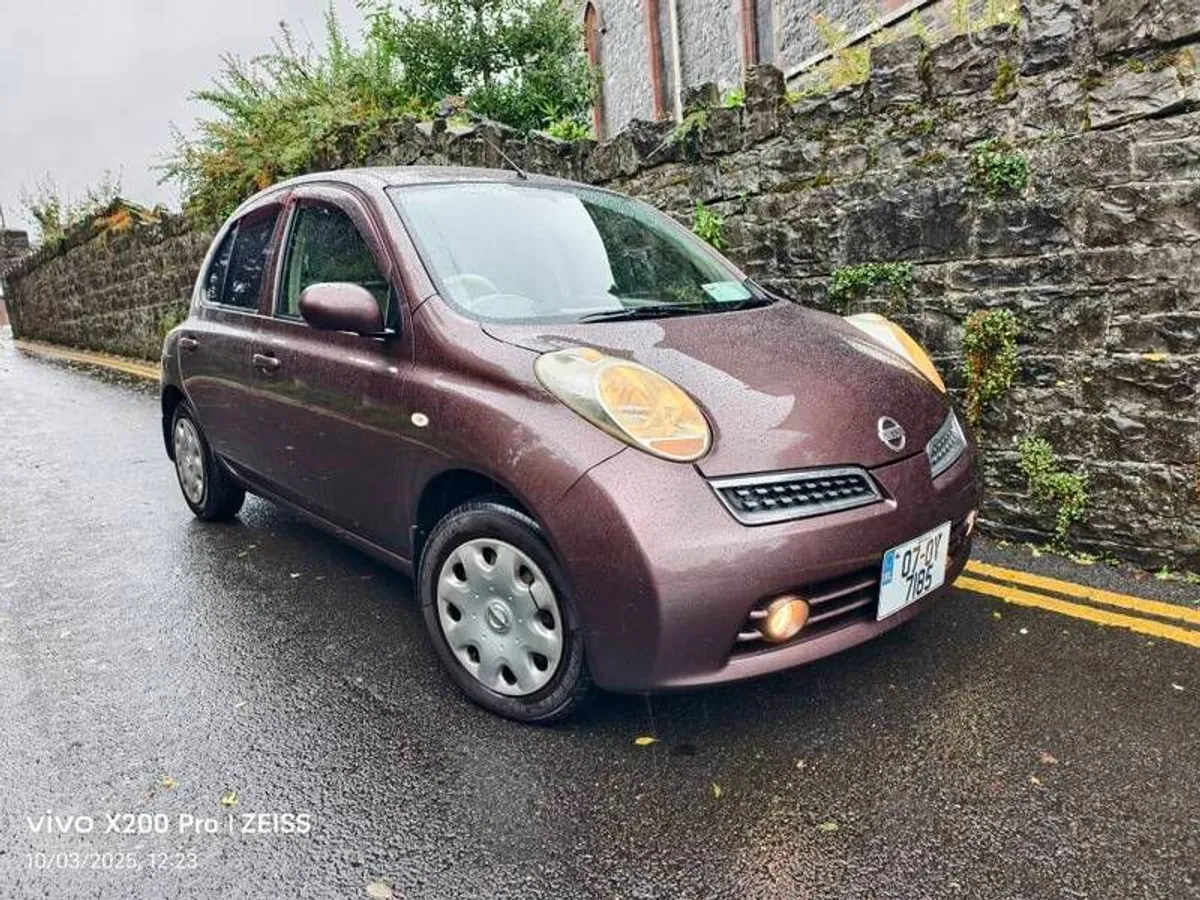 2007 Nissan March Micra Auto (Tax 12/25 NCT 05/26) - Image 1