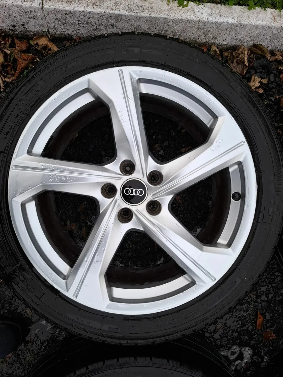 19" Genuine Audi A6 S Line Alloys with tyres - Image 3