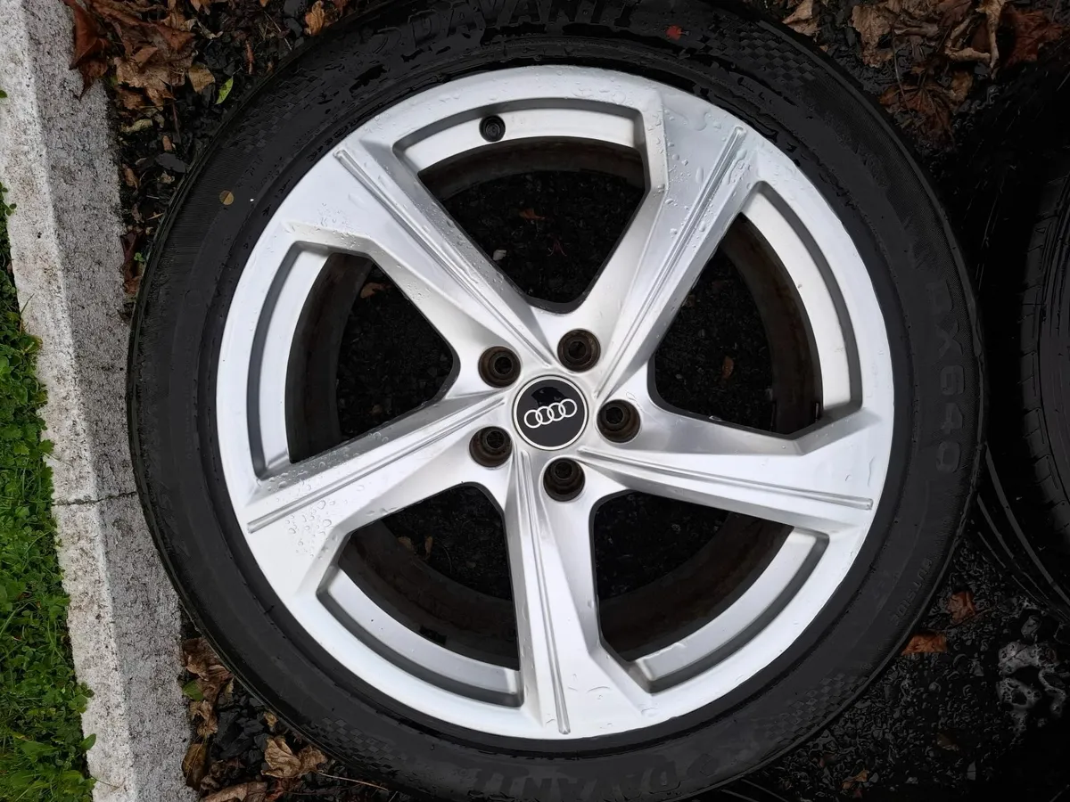 19" Genuine Audi A6 S Line Alloys with tyres - Image 4