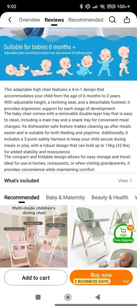Highchair - Image 2