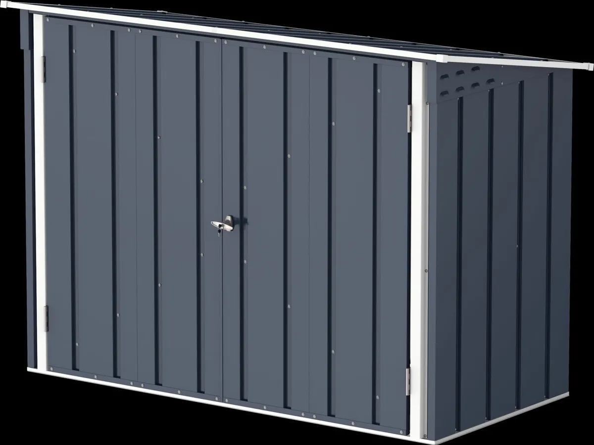 Steel Bike Garden Shed Storage Units Free Shipping - Image 3
