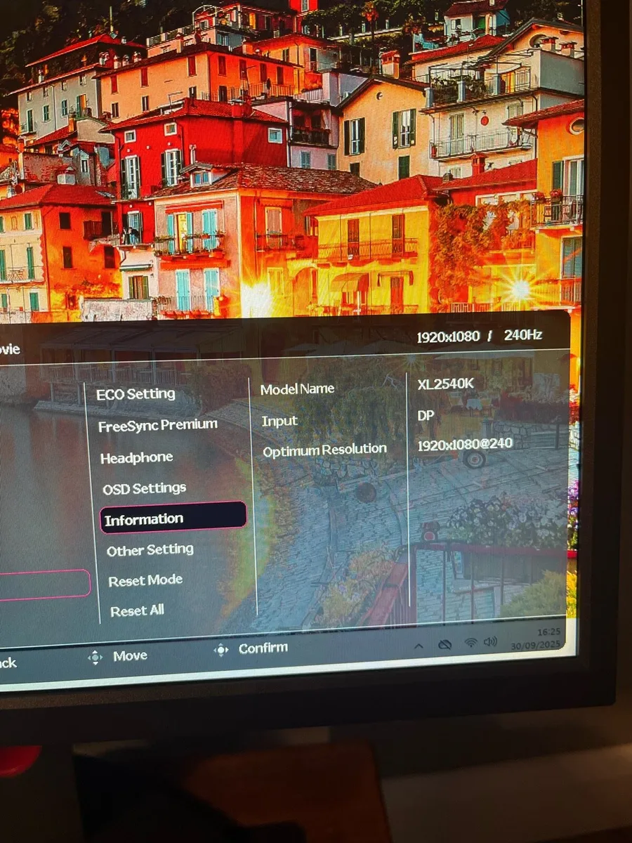 Zowie XL2540K Monitor 240hz - Image 2