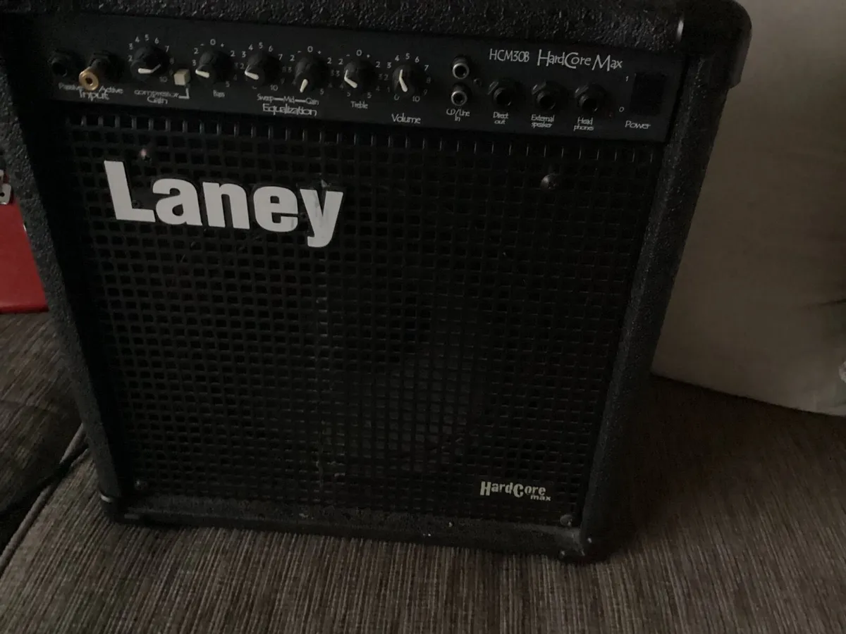 50 watt  Laney  bass amplifier - Image 1
