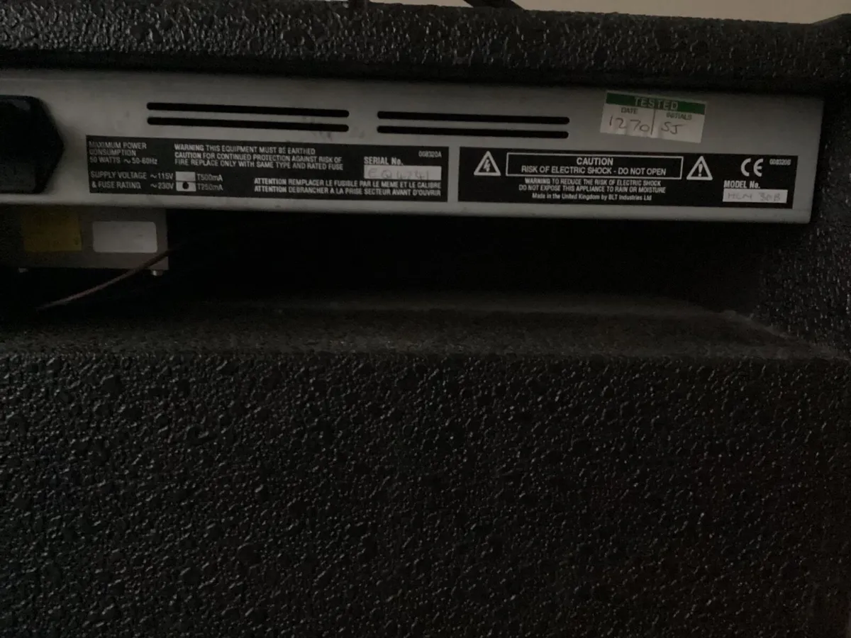 50 watt  Laney  bass amplifier - Image 3