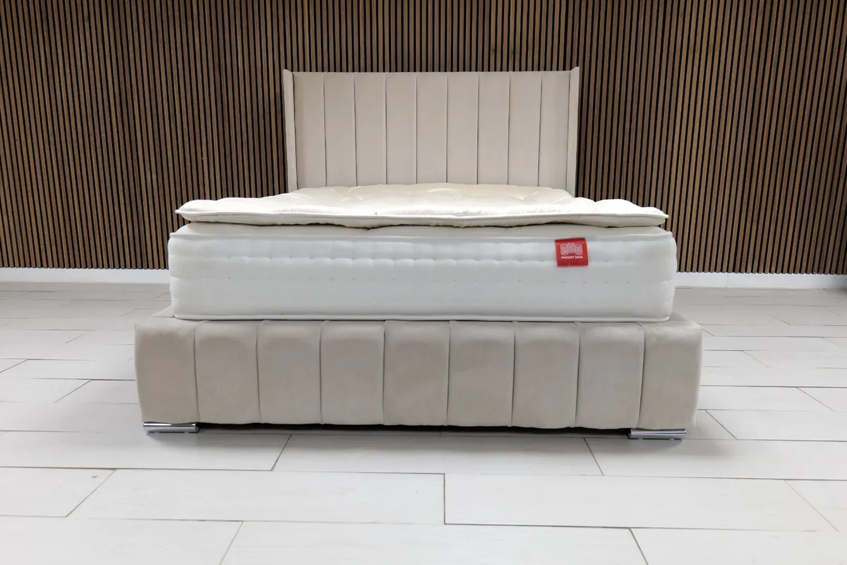 "Alice Luxury Bed
Size With Metress" - Image 1