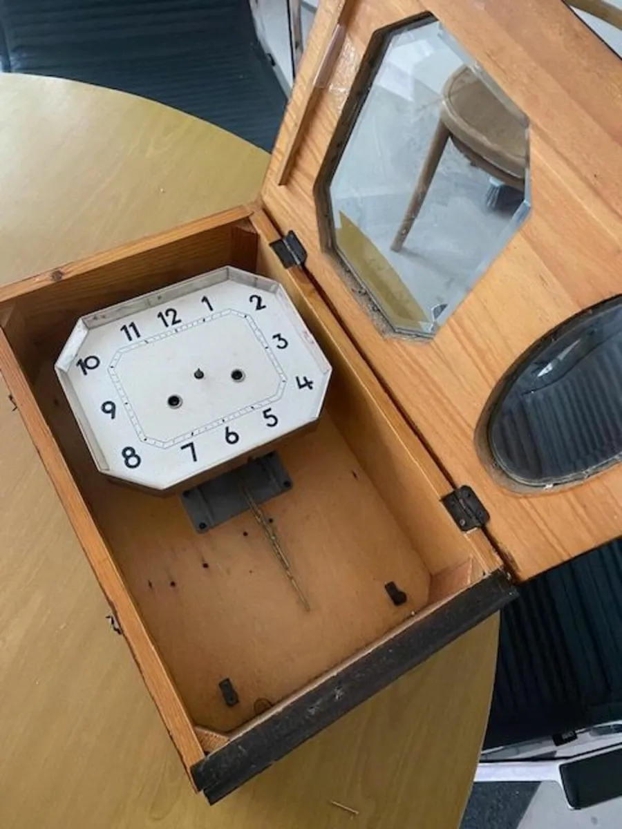 Wood Wall Clock - Image 2