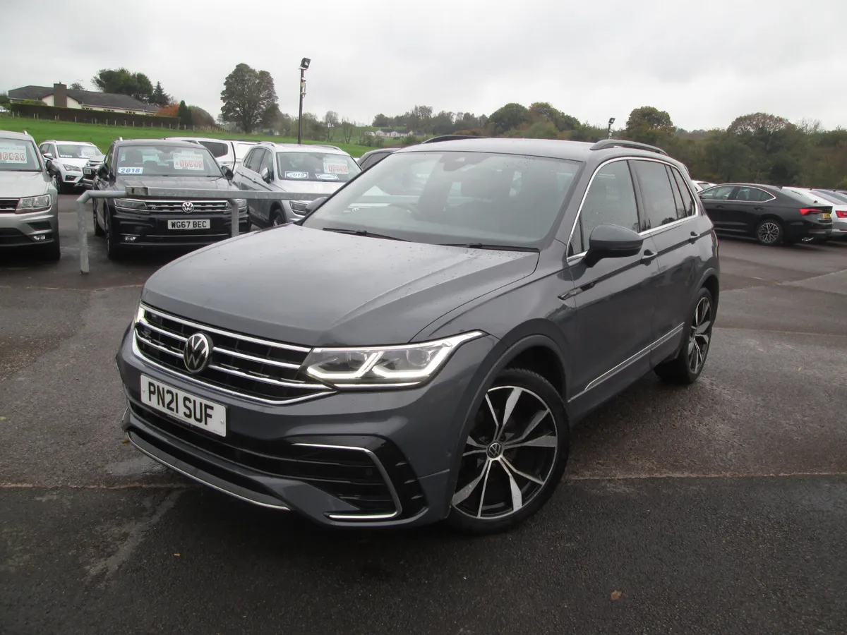 2021  VOLKSWAGEN  TIGUAN  2.0  TDI  R-LINE  AUTO - Image 2