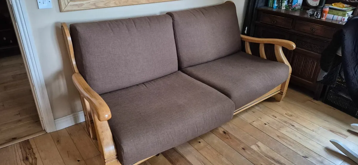 Couch and armchair - Image 1