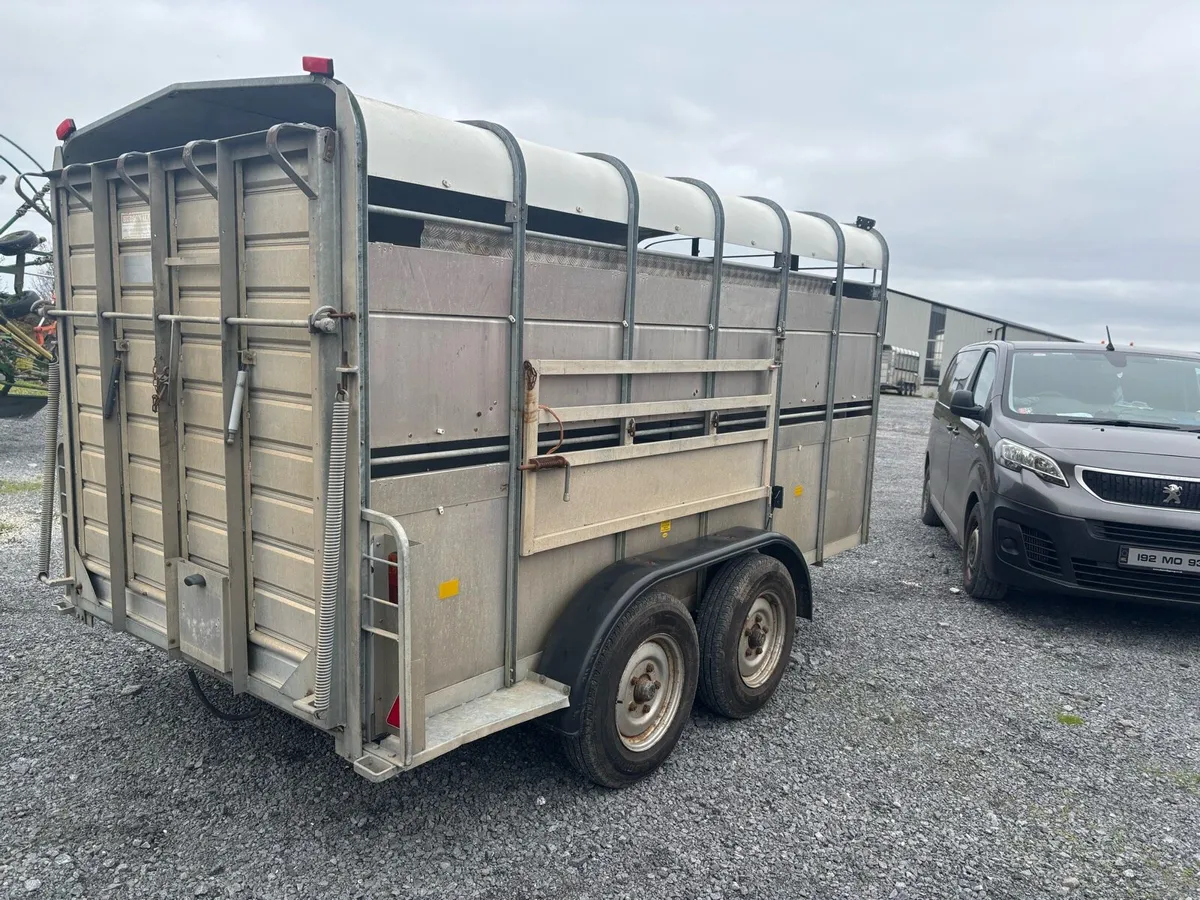 Hudson 12x6 Livestock Trailers x3 - Image 1