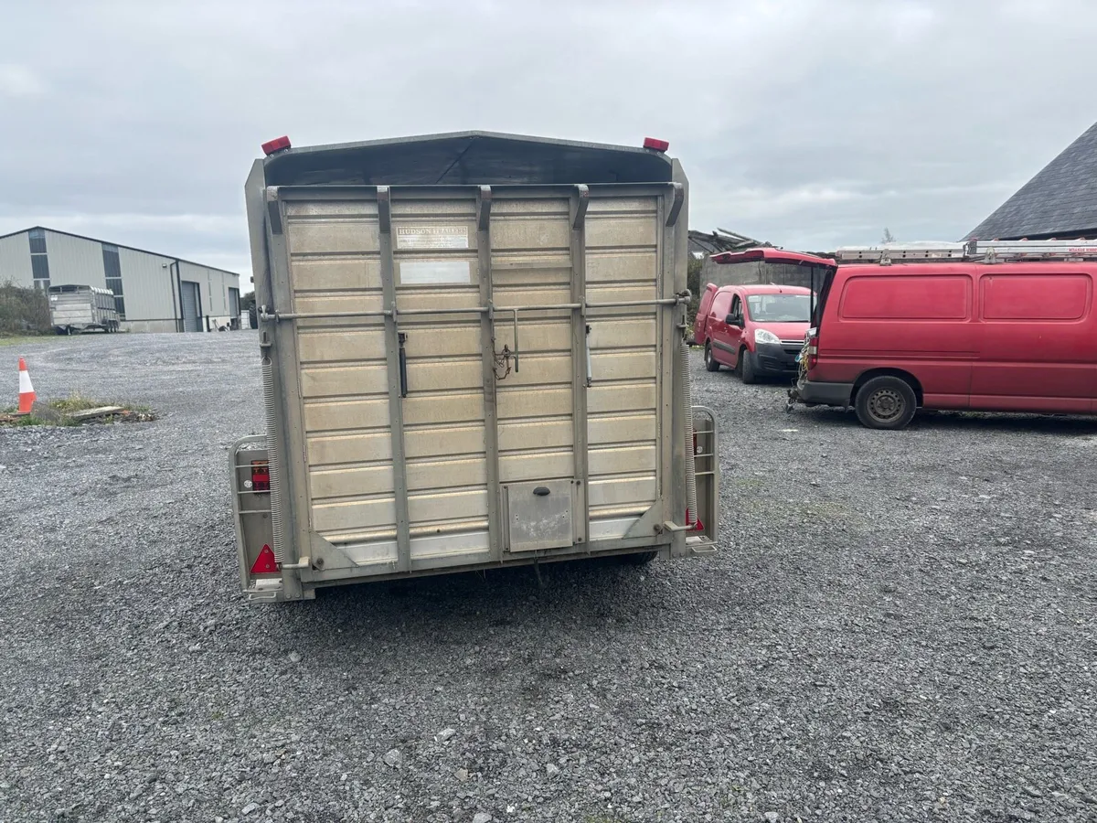 Hudson 12x6 Livestock Trailers x3 - Image 2