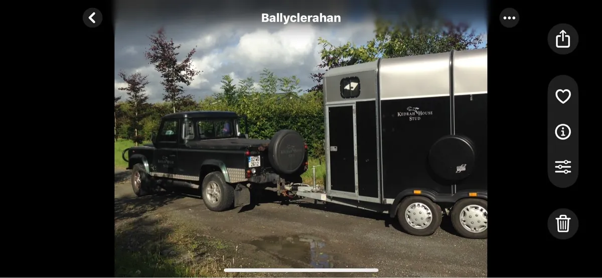 Ivor Williams Classic Double Horse Box - Image 1