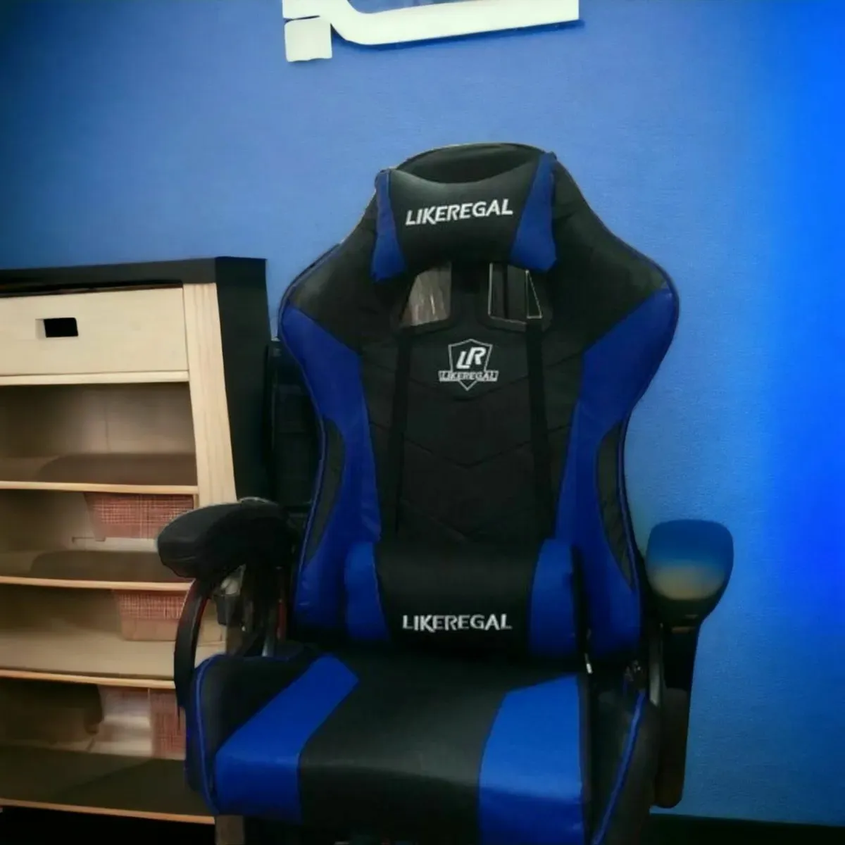 Gaming chair office with footrest - Image 2