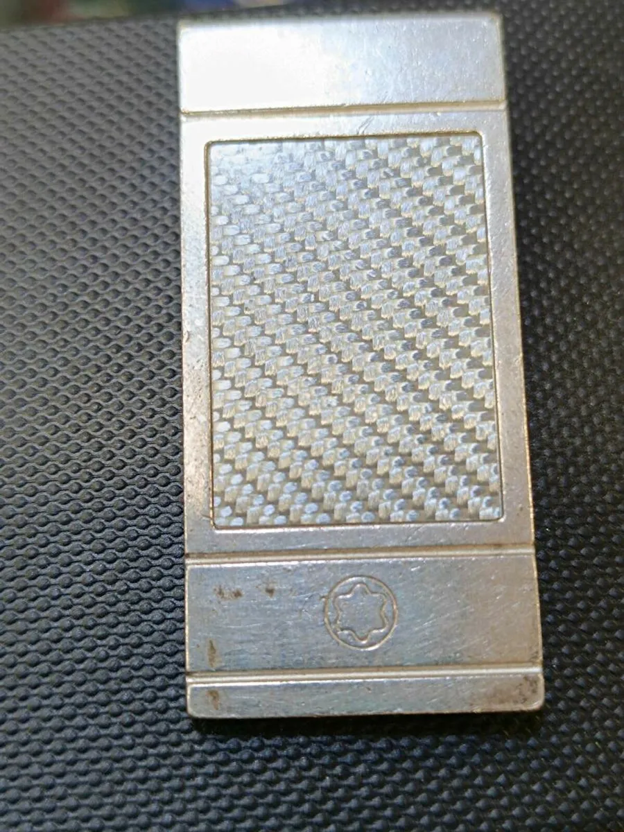 Mont Blanc Sterling Silver Money Clip - Image 2