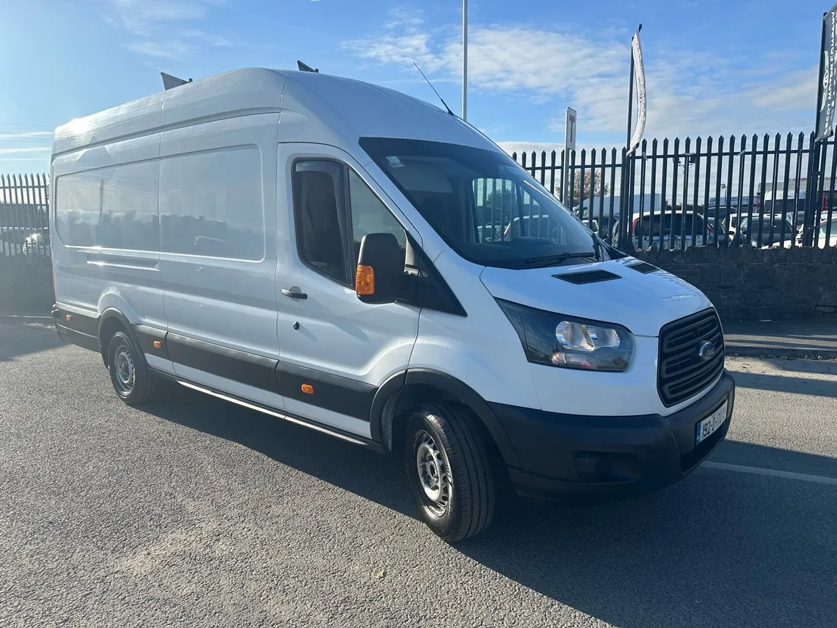 2019 Ford transit lwb high roof new test mint - Image 1