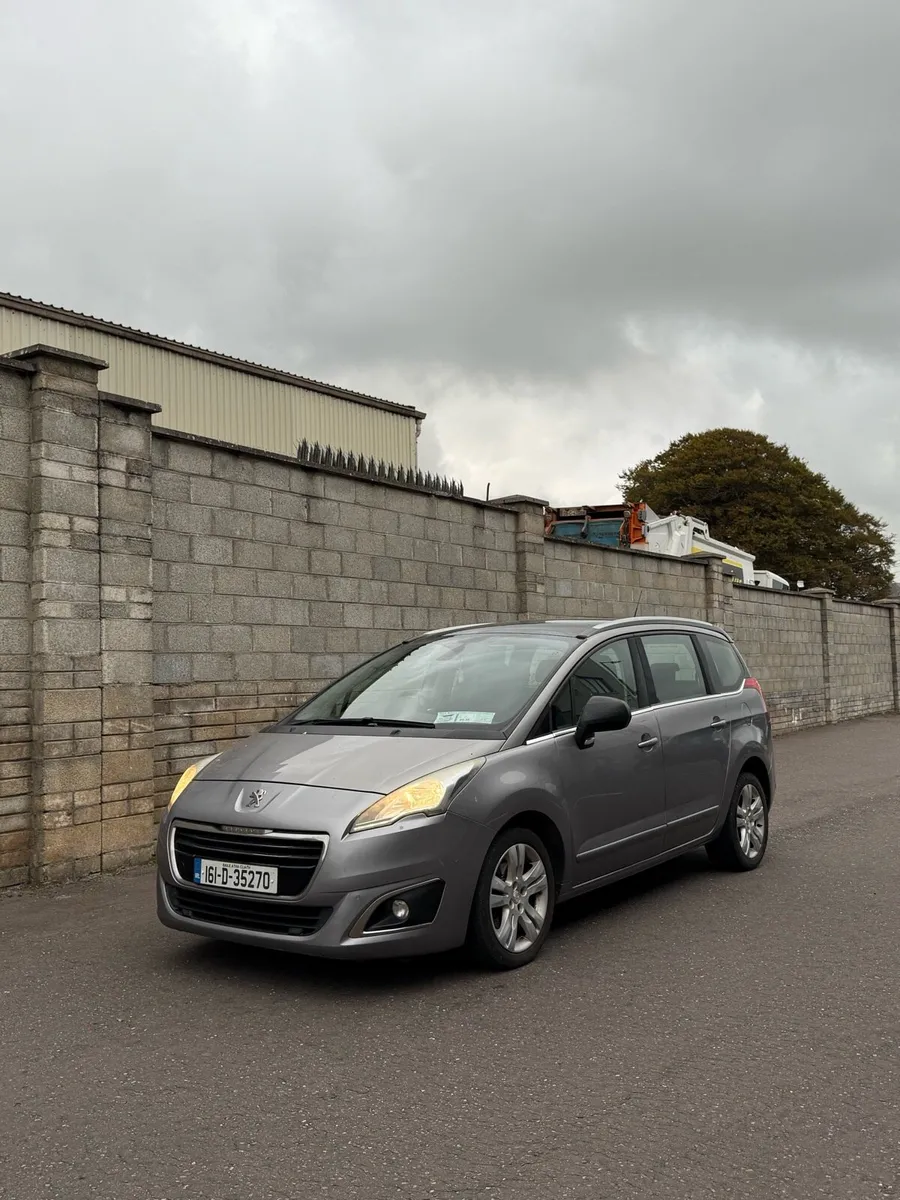 161 Peugeot 5008 automatic, nct & tax - Image 1