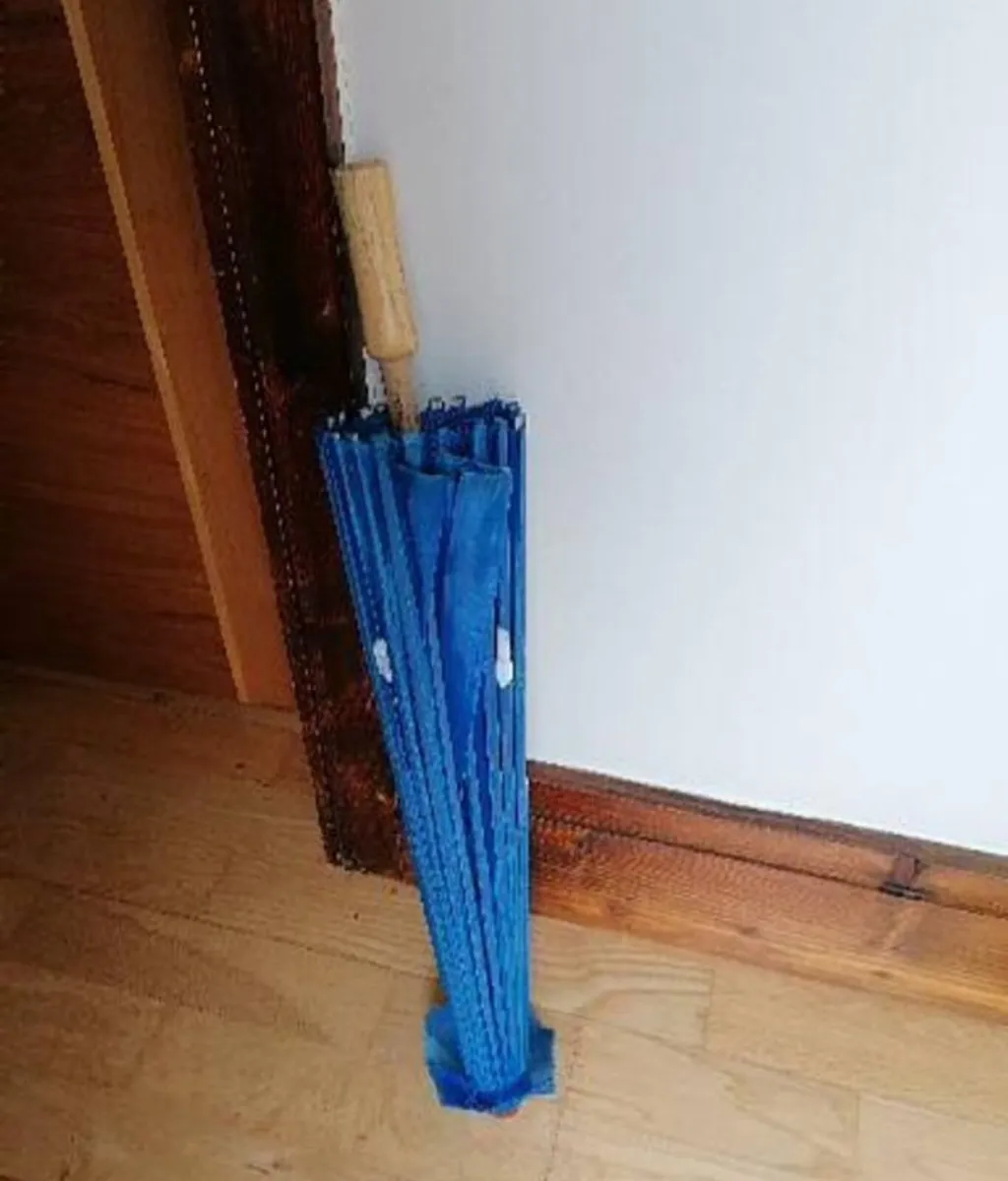 Vintage Rice Paper Umbrella - Image 4